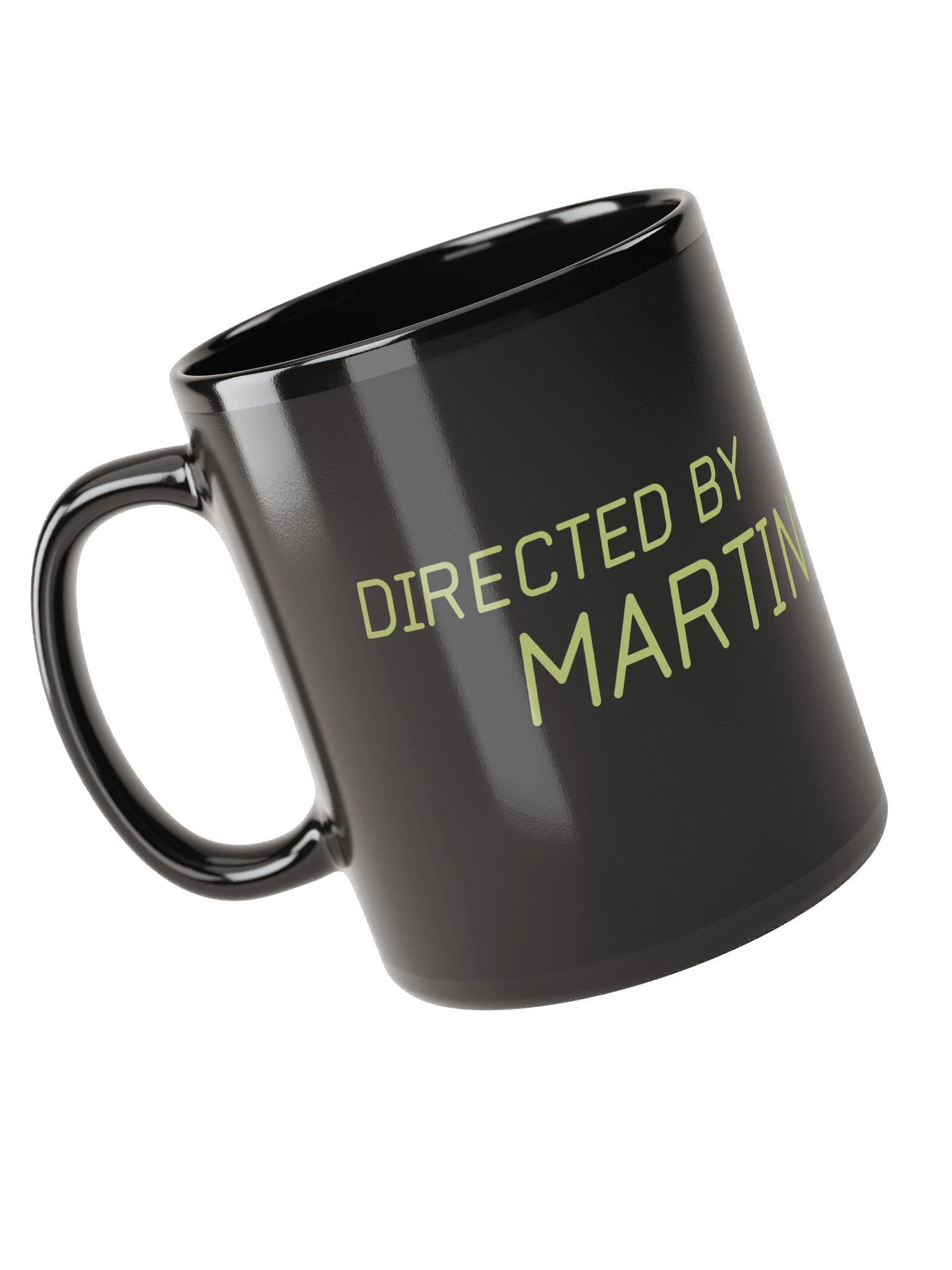 Directed by Martin Campbell | Black Glossy Mug by Mugz product image (1)
