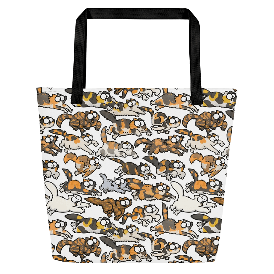 Tortie Cat Tote product image (2)