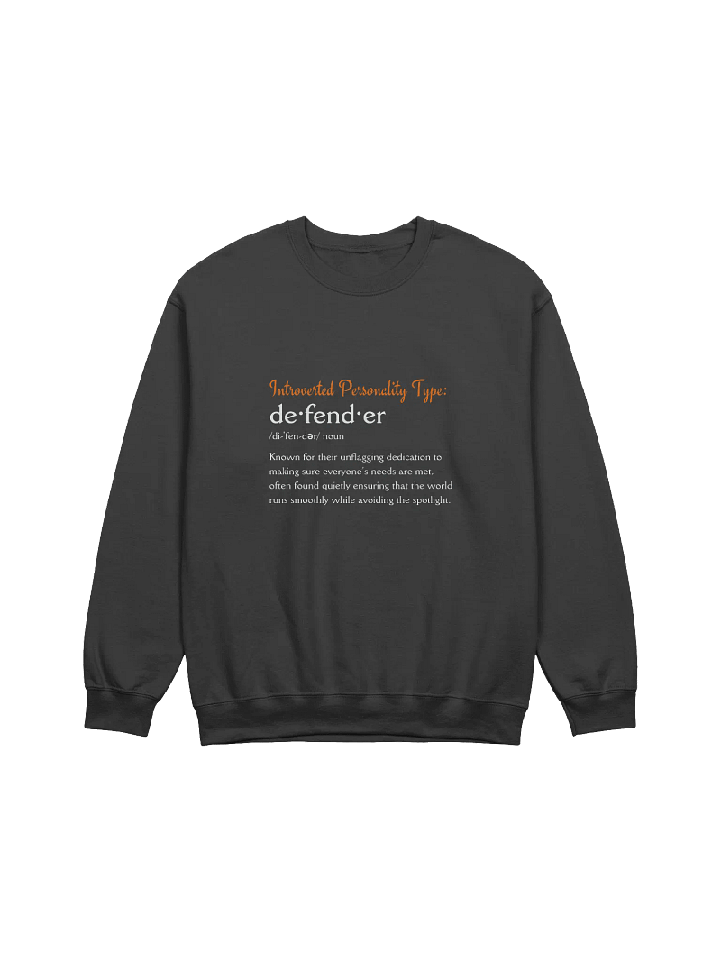 Defender Introverted Personality Type Sweatshirt