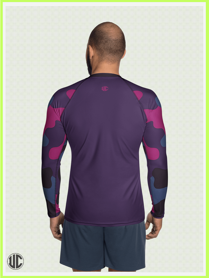Kat’s Urban Camo – Men’s Rash Guard product image (2)