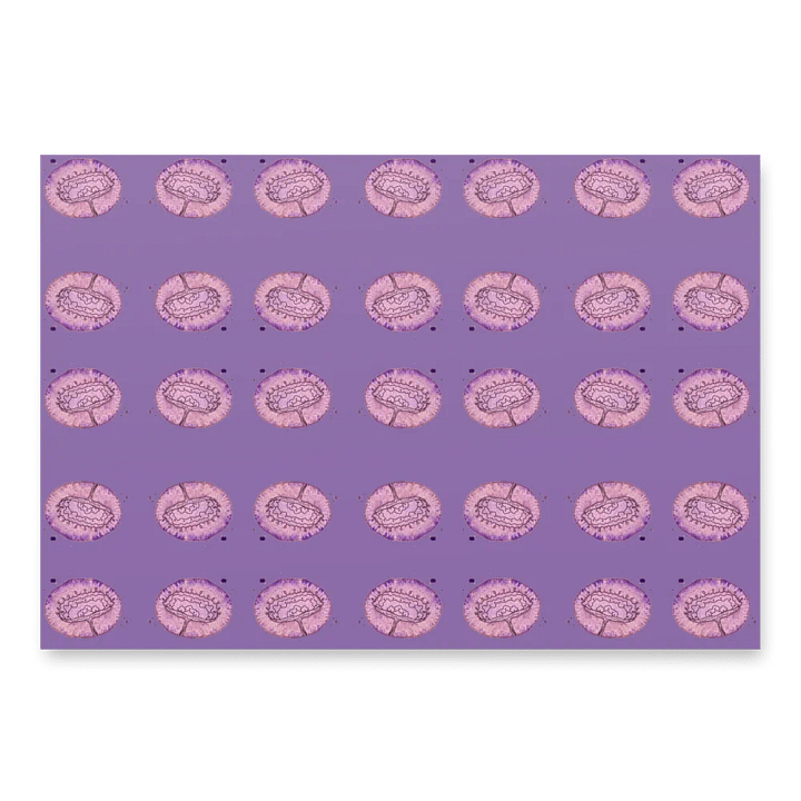 Flower Polka Dots Wrapping: Set of 3 Sheets product image (1)