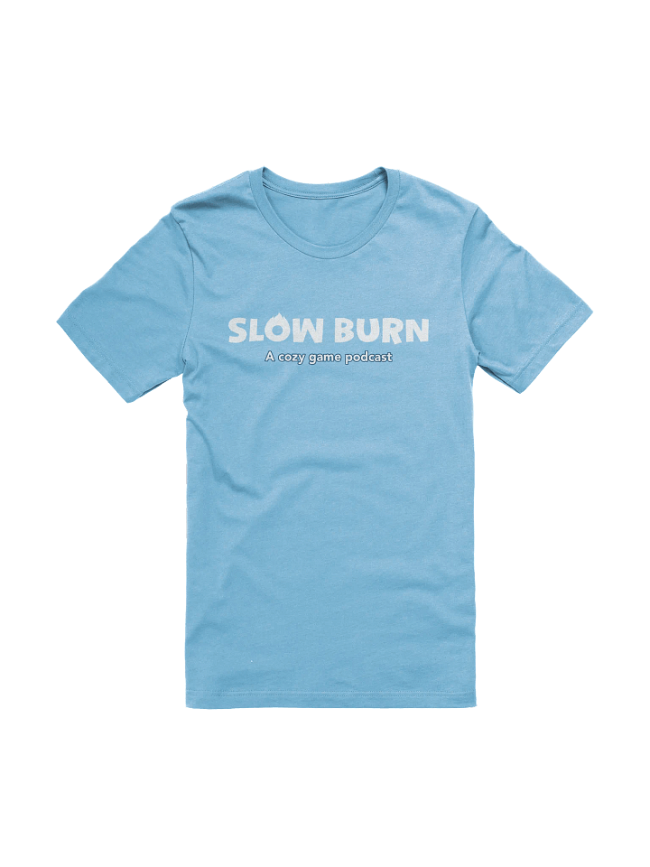 Slow Burn Logo Tee - White Text product image (2)