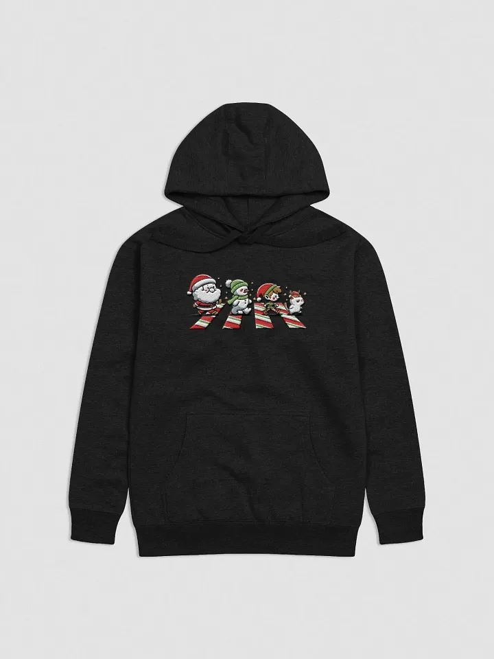 Santa gang crosswalk - Embroidered Hoodie product image (2)