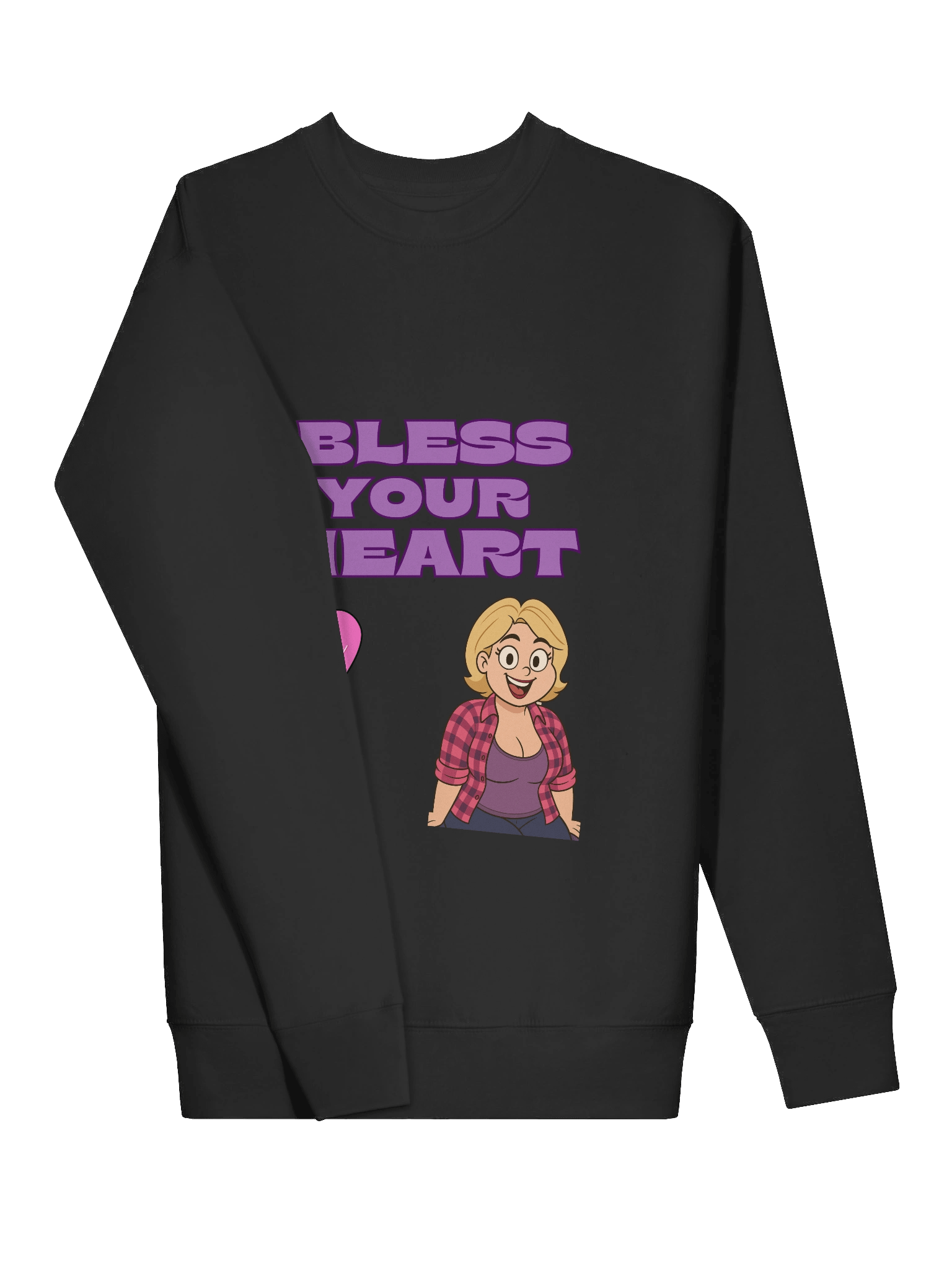 Bless Your Heart Unisex Sweatshirt | Southern Swagger in Comfort product image (3)