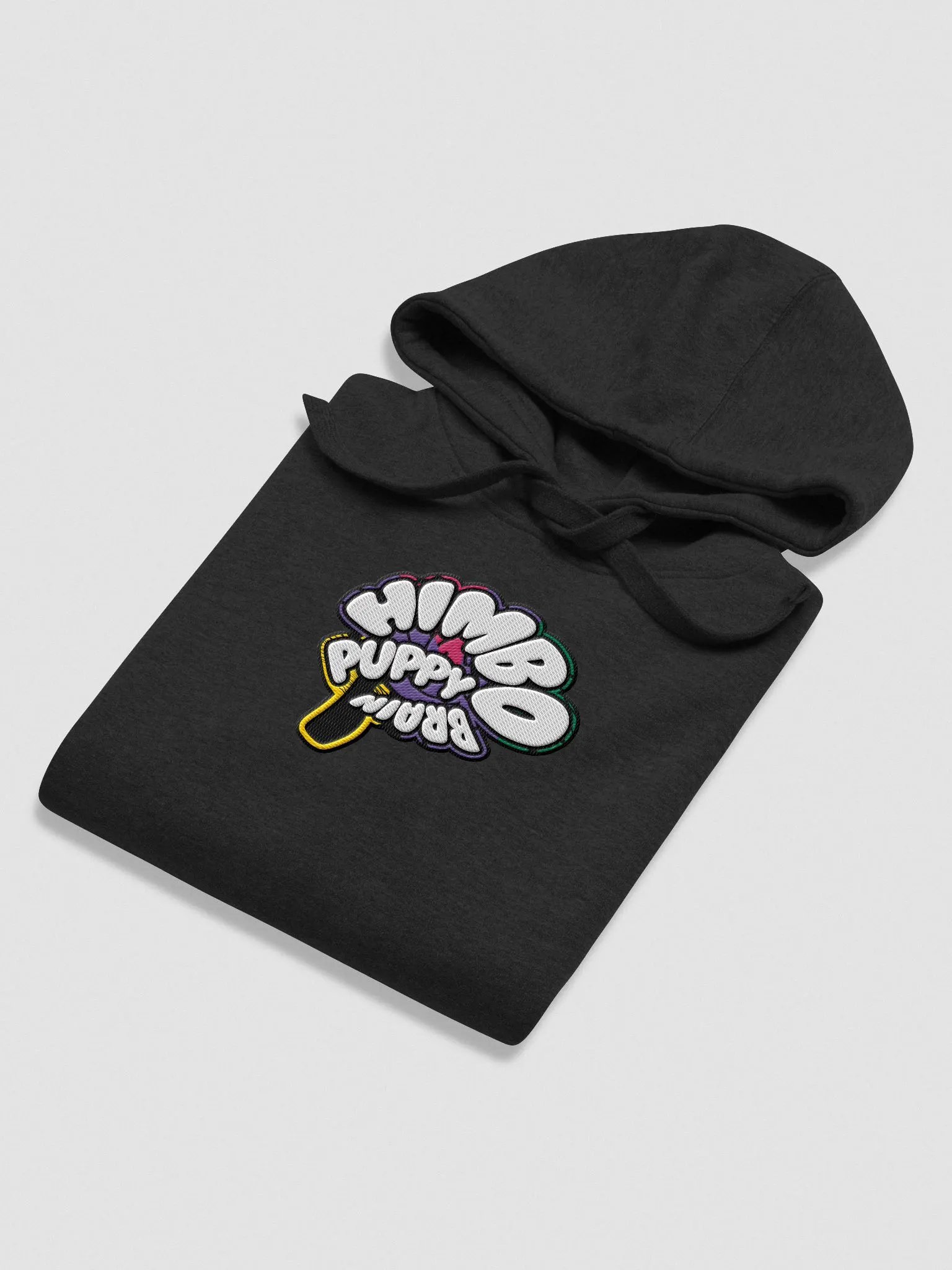 Himbo Puppy Brain - Embroidered Premium Hoodie product image (4)