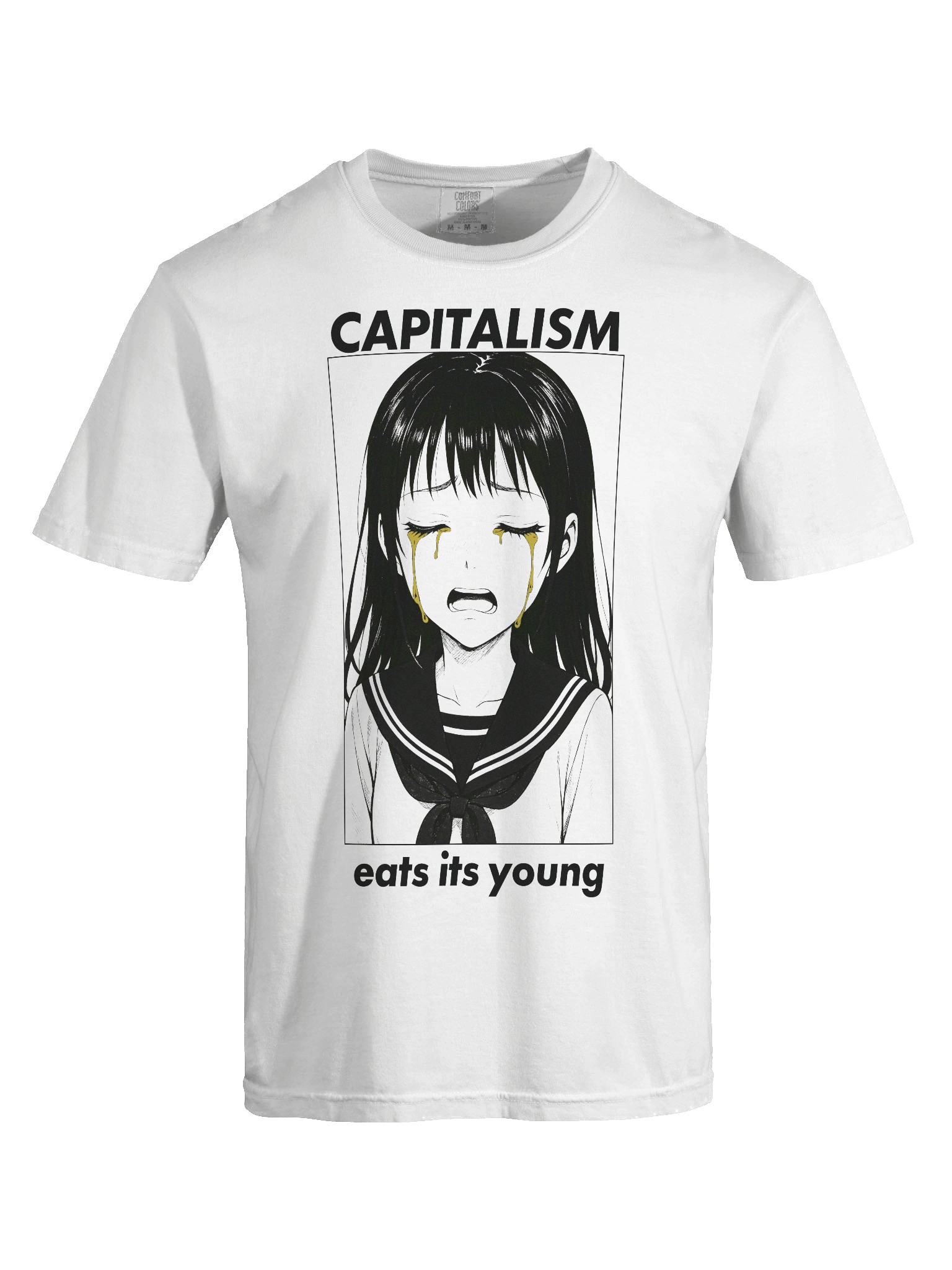 Capitalism Eats its Young Sad Girl Club Tee product image (24)