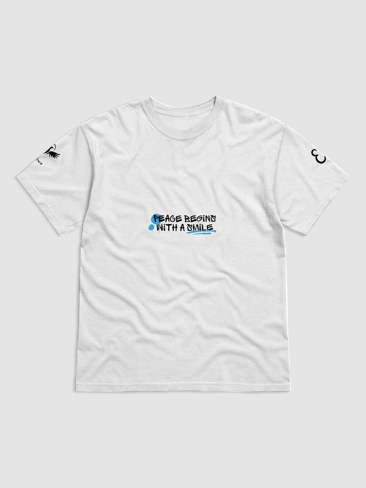 Peace Begins With A Smile: T-Shirt (Light Colors) product image (17)