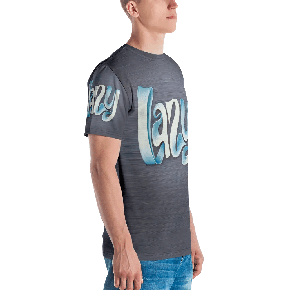 Lazy Typography T shirt product image (3)