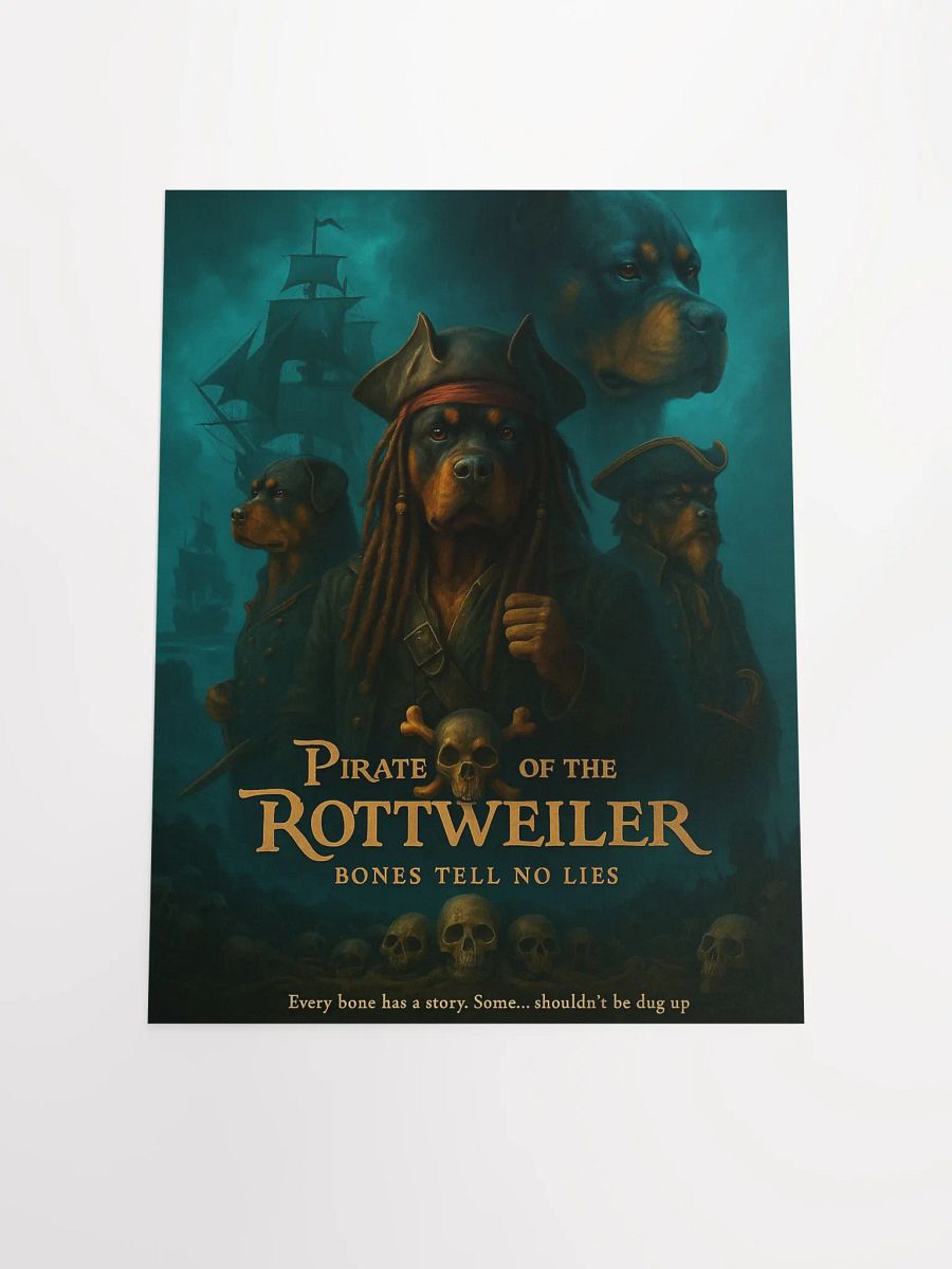 Pirate of the Rottweiler Poster product image (19)