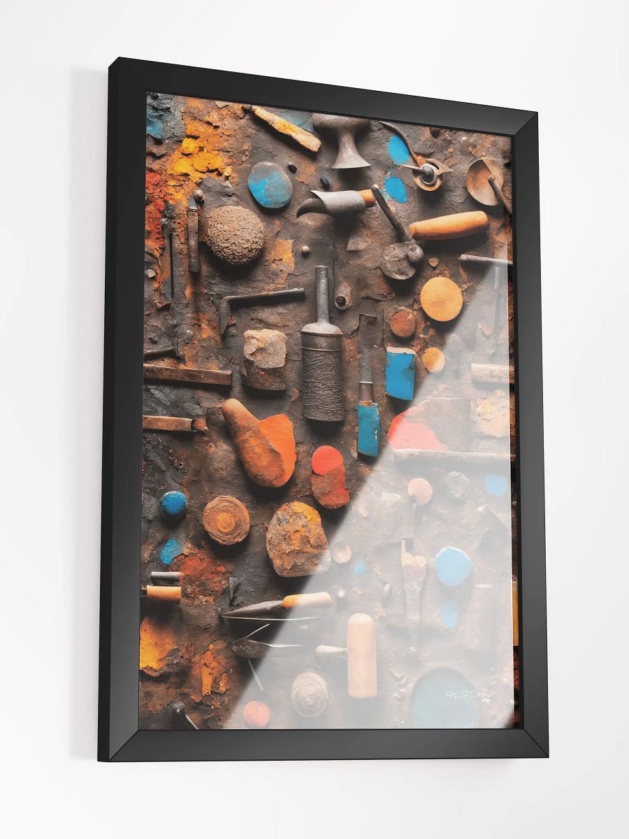 Rustic Wall Decor | Unique Rusty Iron Artwork | Modern Home Decor product image (4)