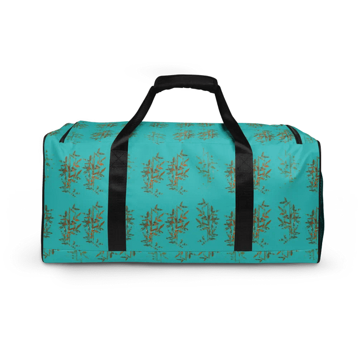 Teal Bamboo Duffel Bag product image (1)