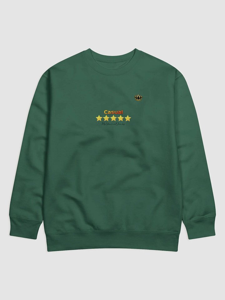 Just a Casula 5-Star Human Sweatshirt by MeAdmiralStarks product image (1)
