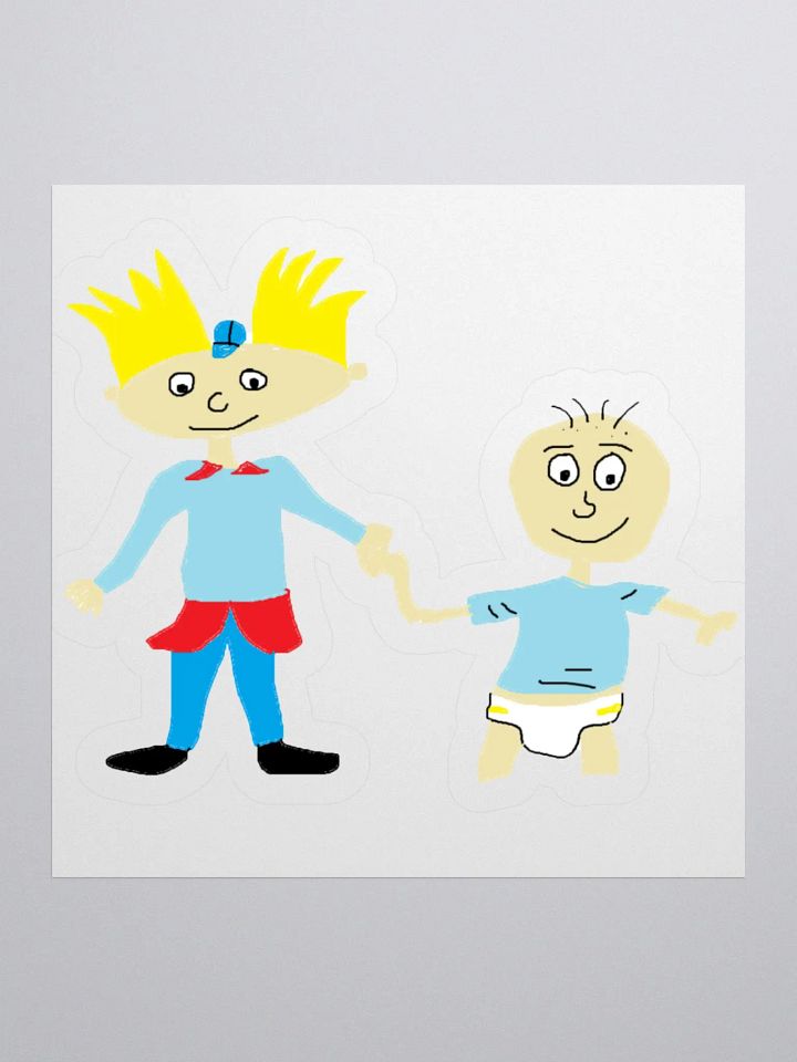 Arnold and Tommy Sticker product image (1)