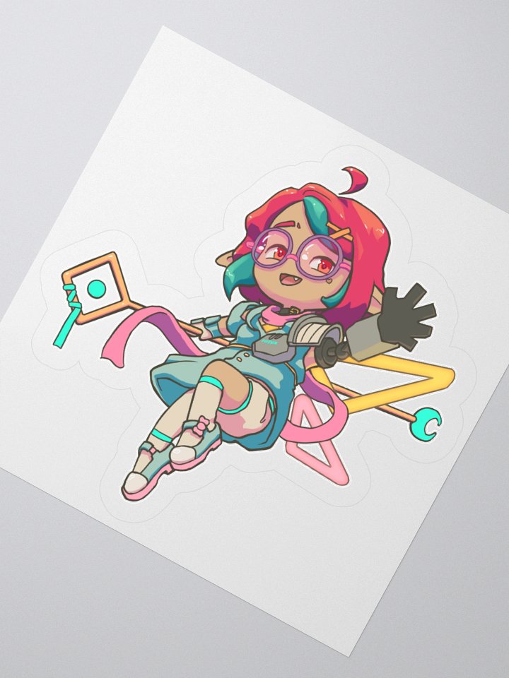 Magical Girl Yuri Heart Sticker product image (4)
