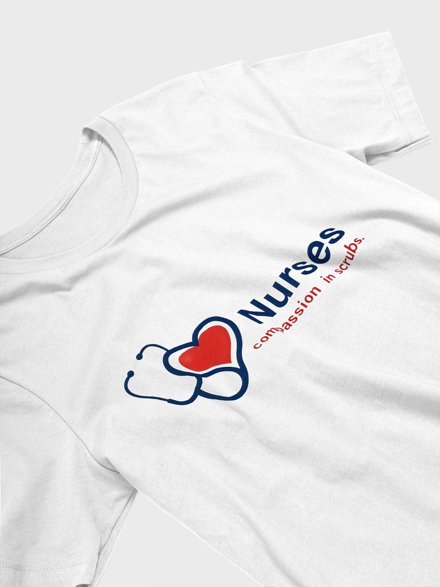 Compassionate Nurses Stethoscope Heart T-Shirt product image (21)
