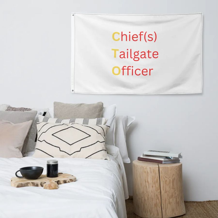 Chief(s) Tailgate Officer Flag product image (4)