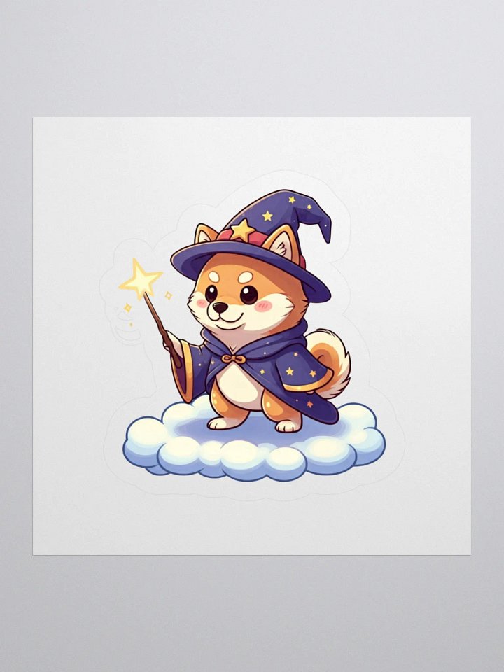 Nova Inu Wiz Kiss-Cut Sticker product image (3)