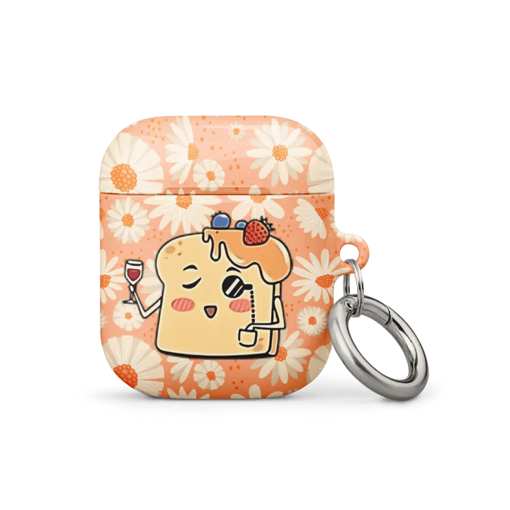 Fancy Toast AirPods Print Case product image (1)