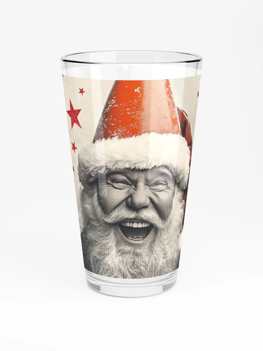 Beer Pint Glass Glasgow Santa product image (3)