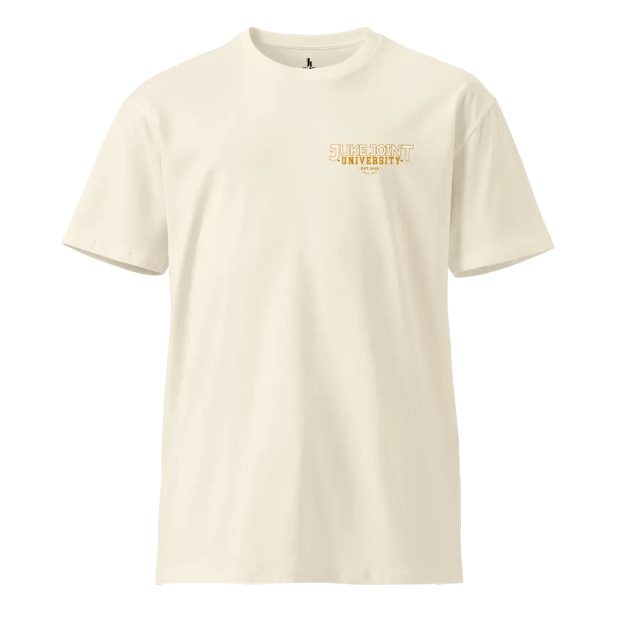 Juke Joint University Small Logo Natural Tee product image (5)