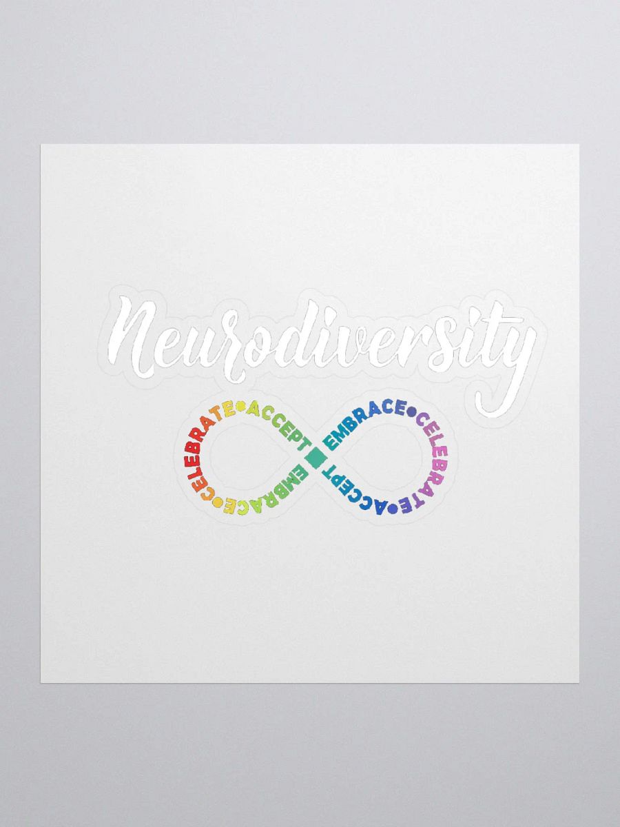 Neurodiversity Window Sticker product image (1)
