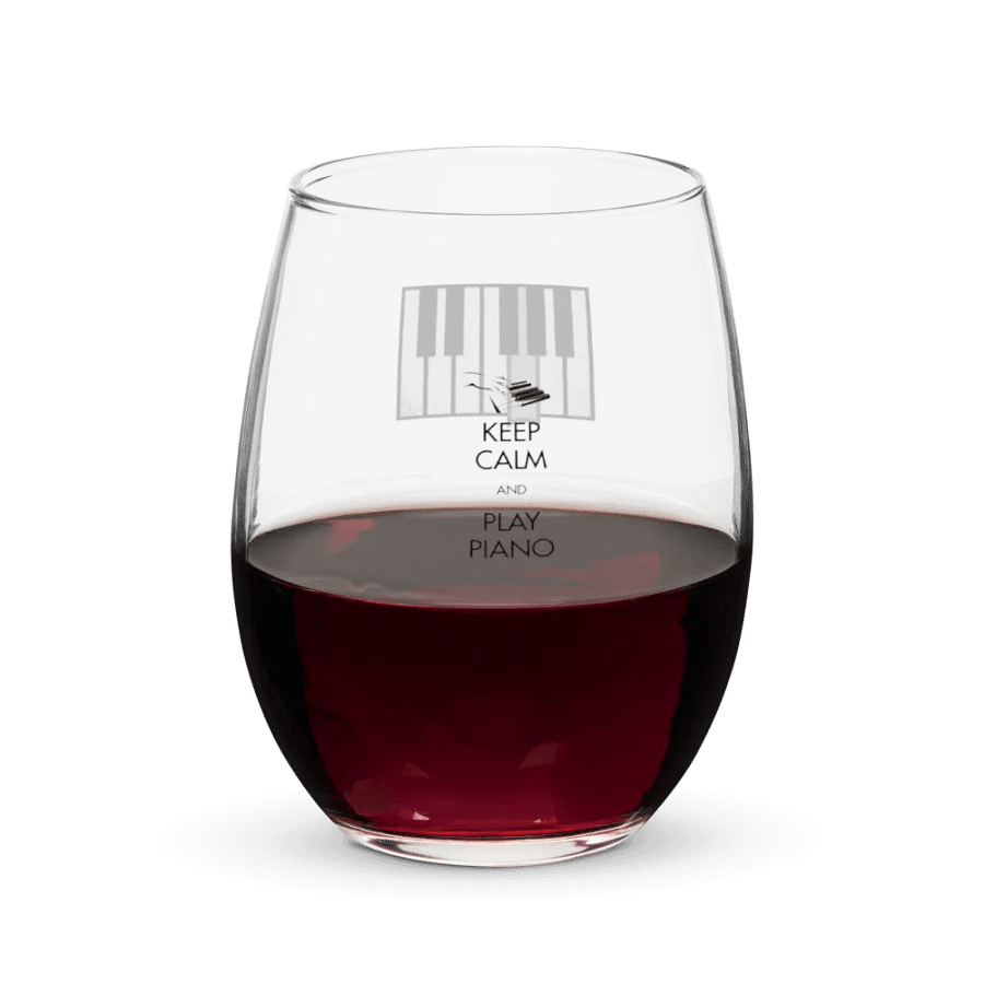 Neil Archer Branded Piano Wine Glass product image (4)