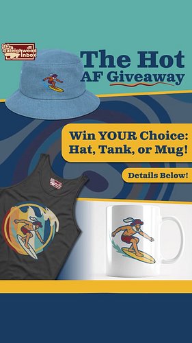 GIVEAWAY 🌞 Raleigh! We're looking to move around some inventory for our summer designs, so we thought we'd do a HOT AF (And F...
