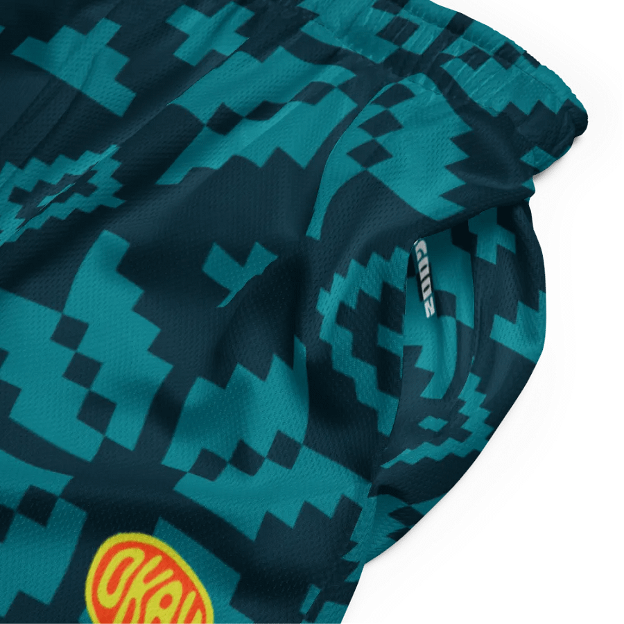 All-Over Print Recycled Unisex Mesh Shorts product image (8)