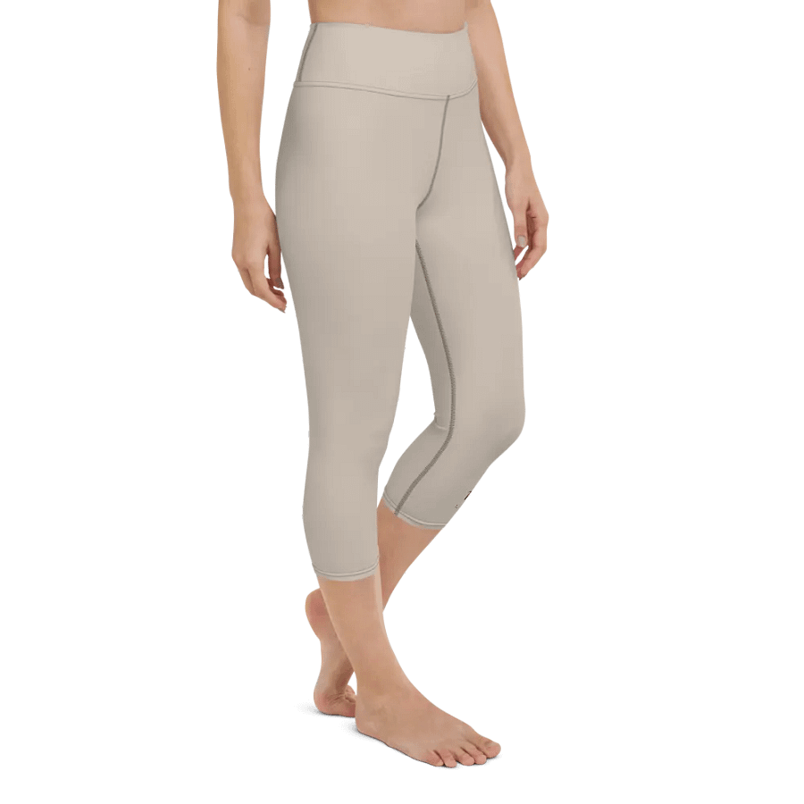 Till You Make It Leg Design Yoga Capri Leggings product image (5)