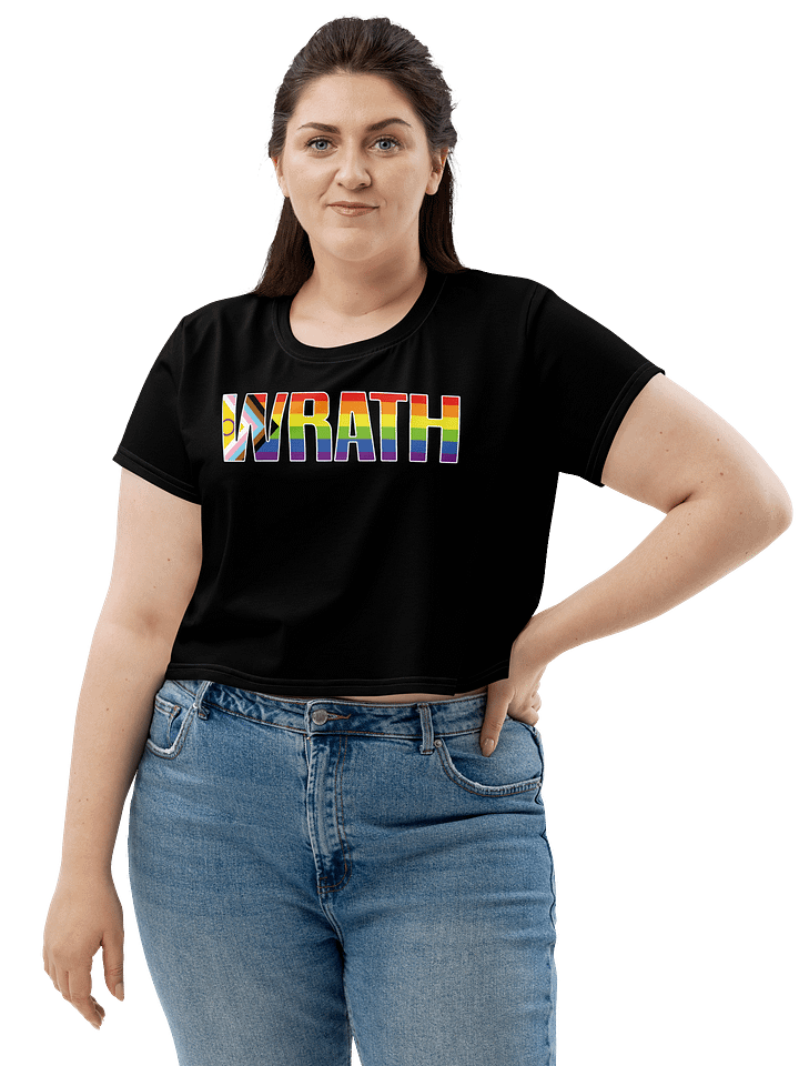 WRATH 2023 crop tee product image (2)