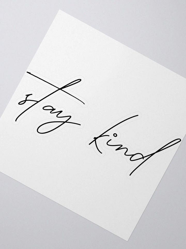 Stay Kind Sticker product image (2)