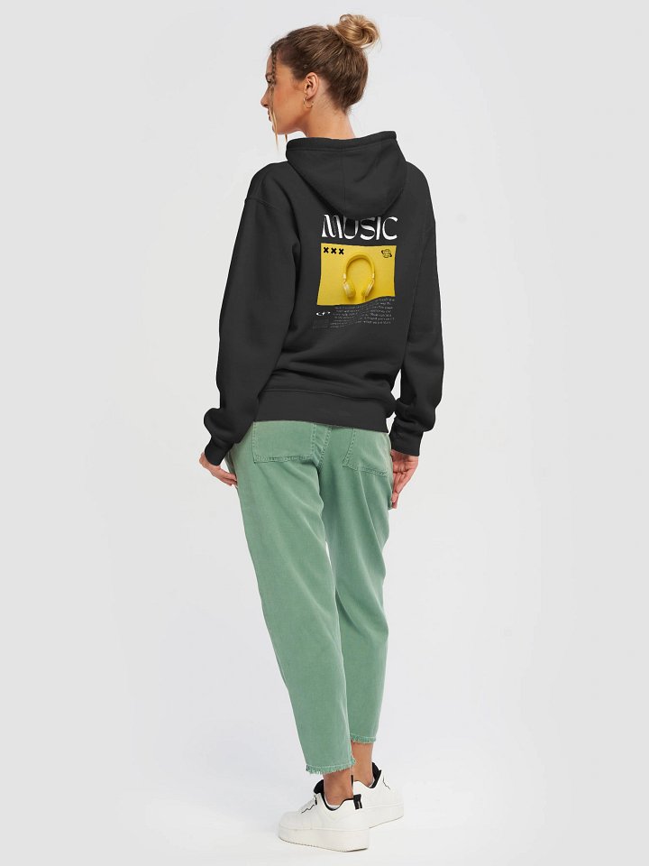 MUSIC // Yellow Headphones Hoodie product image (2)