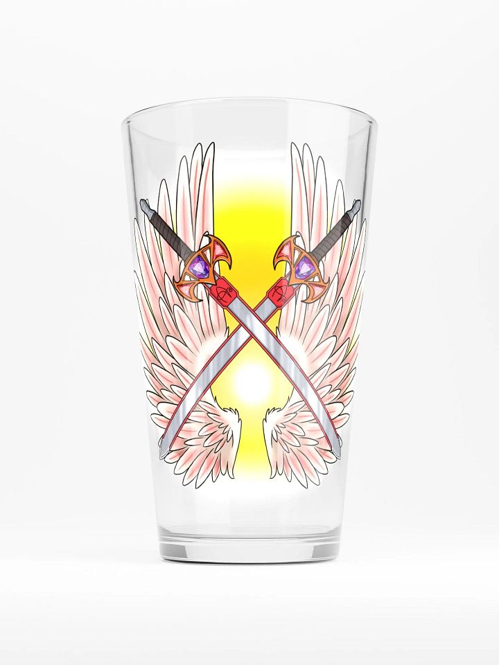 DreamWarrior Logo Pint Glass product image (1)