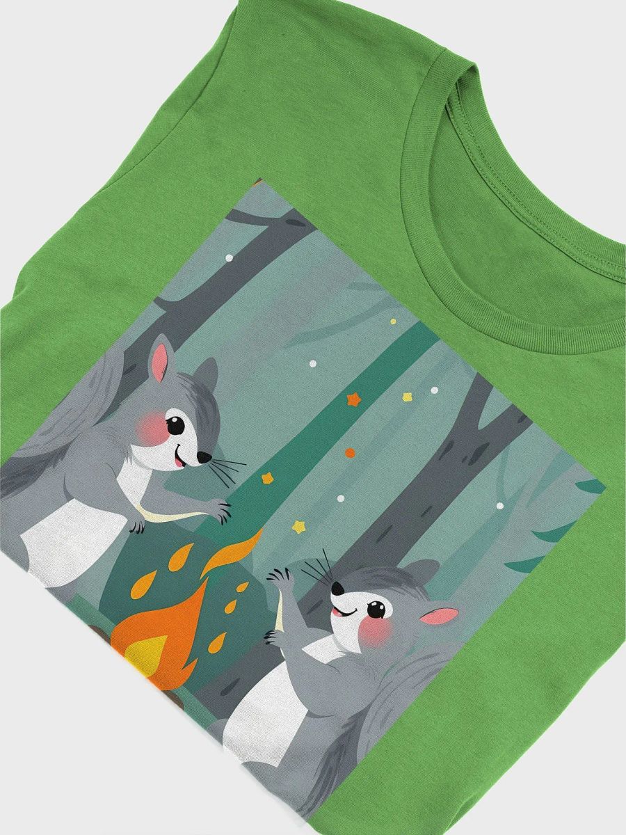Campfire Squirrel Adventure T-Shirt product image (5)
