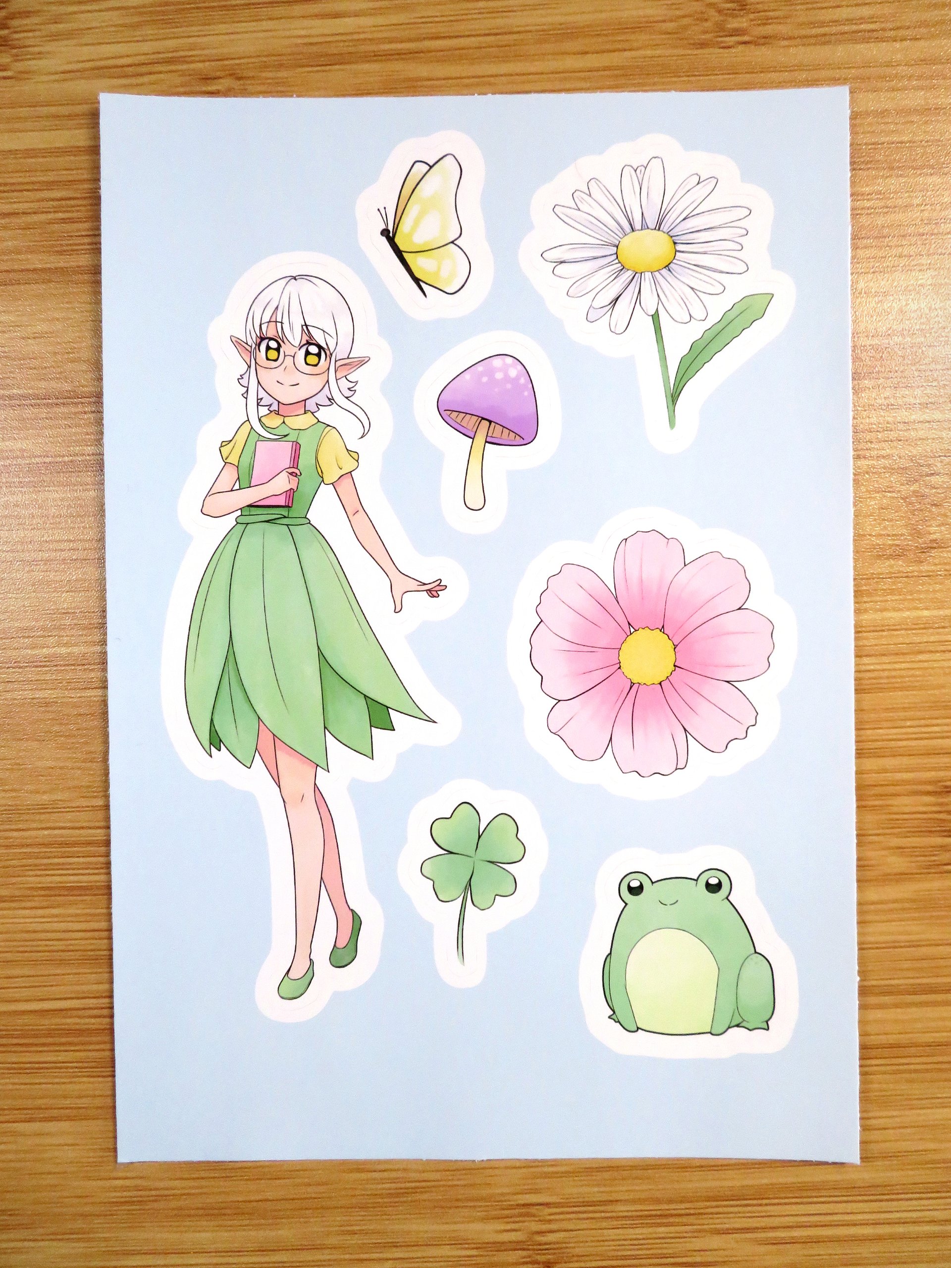 Pariah's Pastel Garden - Sticker Sheet product image (2)