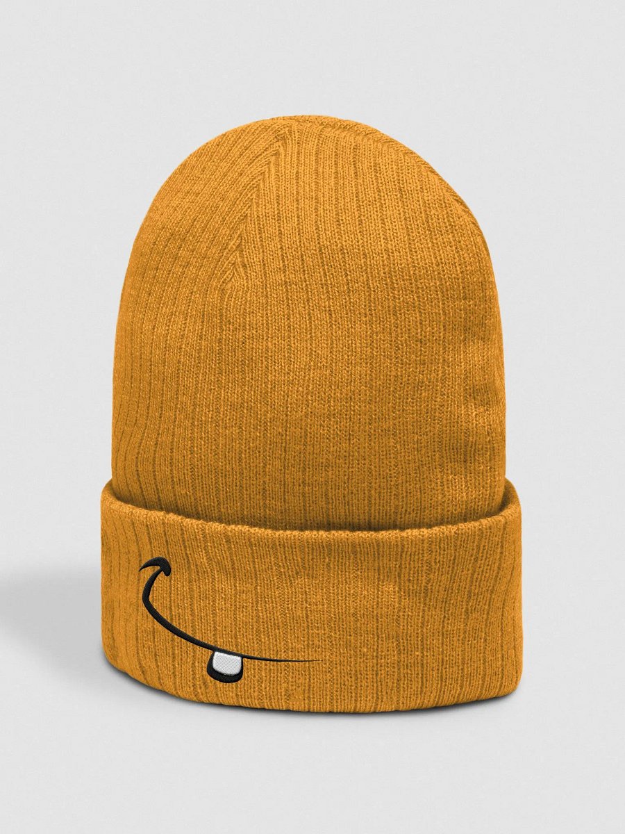 Smile Ribbed Beanie product image (2)