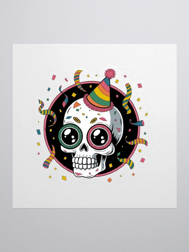 Party Pals Skull Sticker product image (1)