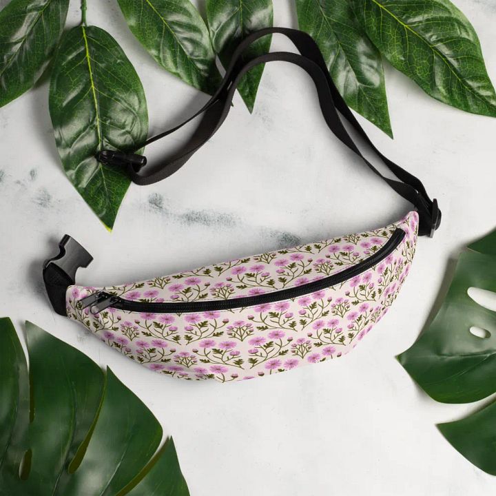 Harmony of Mums - Pink and Green - Fanny Pack product image (1)