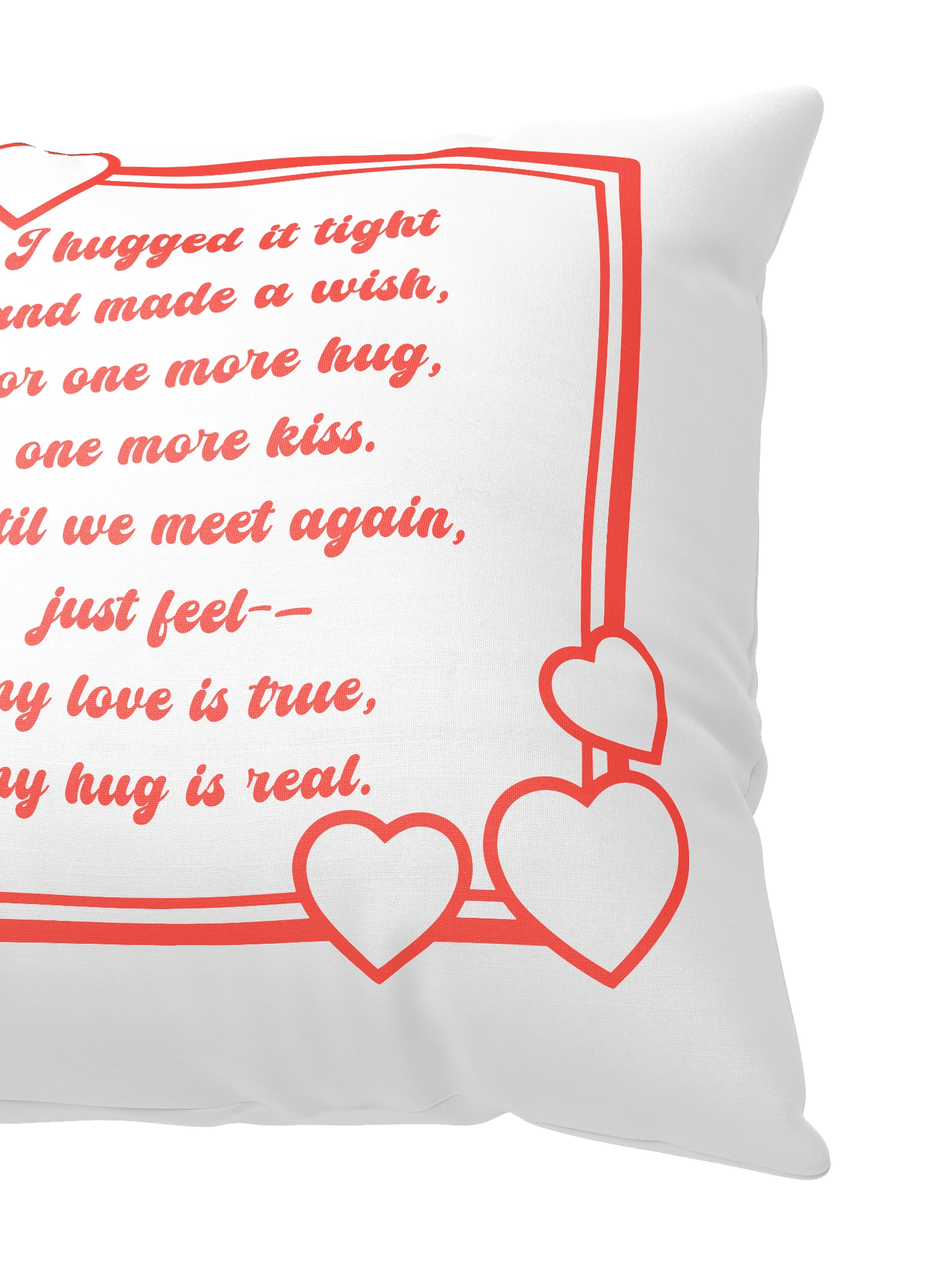 HUG - cute pillow product image (3)