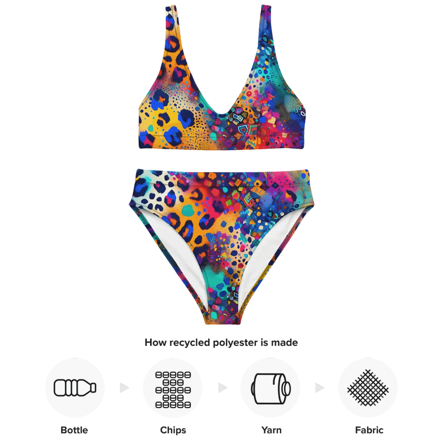 Electric Jungle Leopard Bikini product image (5)