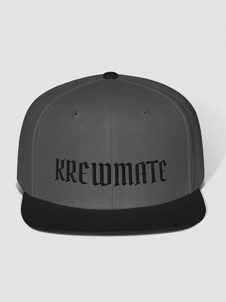 Krewmate Essentials Hat - Snapback (Black Logo) product image (13)