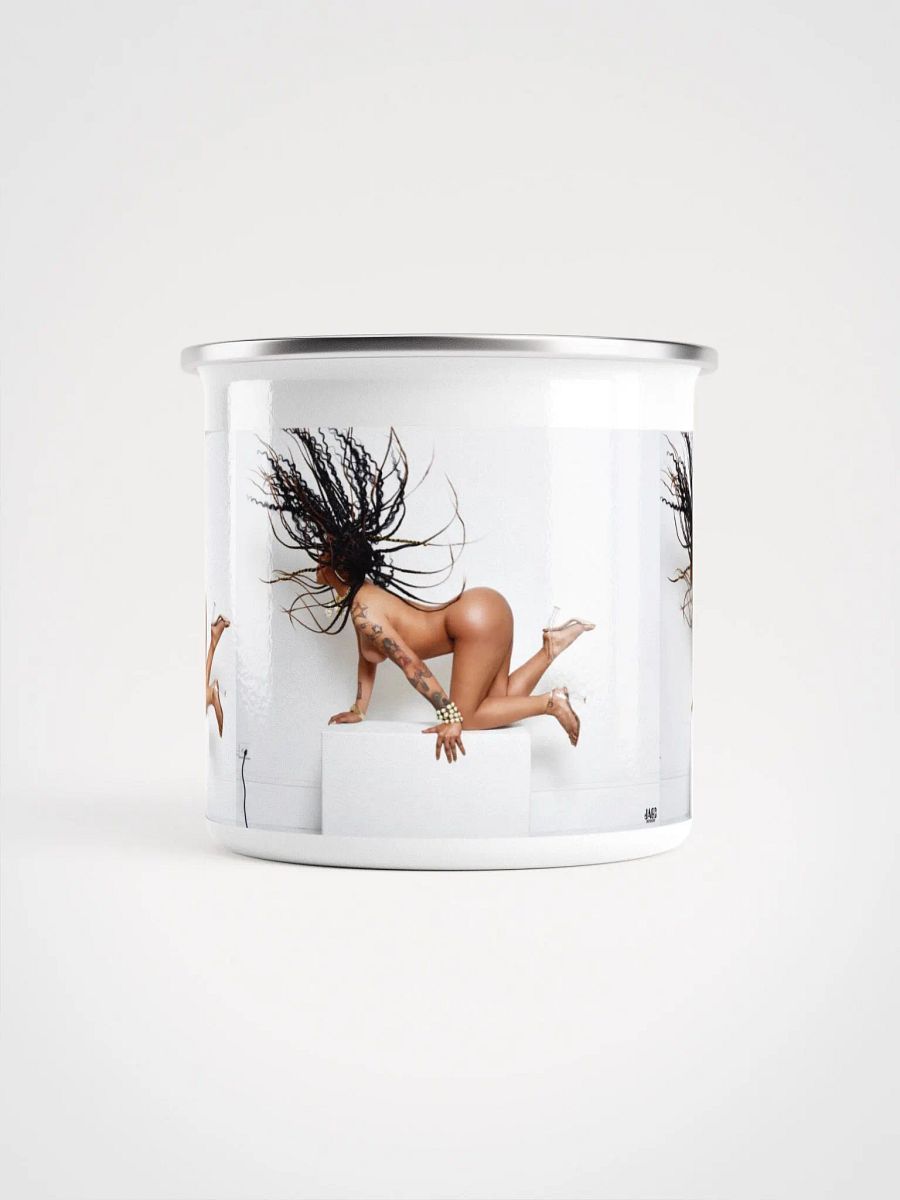 Naked in Pearl Enamel Mug product image (5)