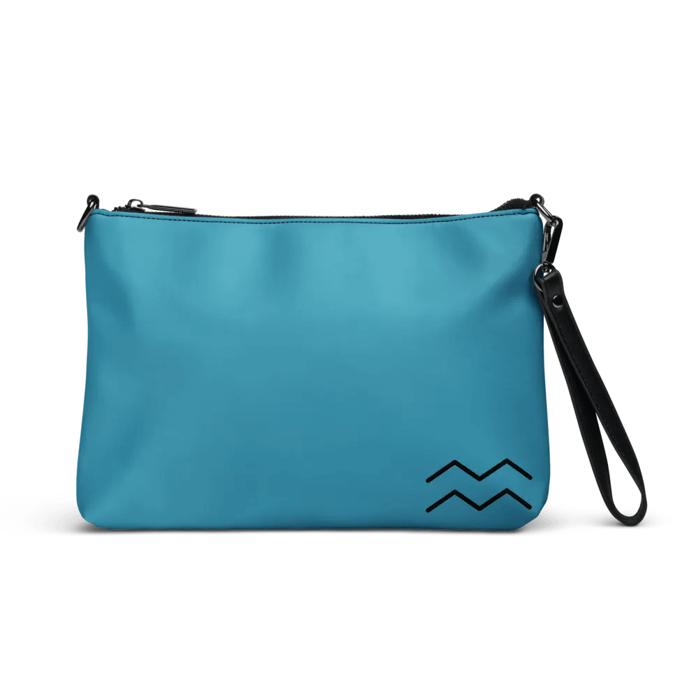 Aquarius Teal All-Over Crossbody Bag product image (1)
