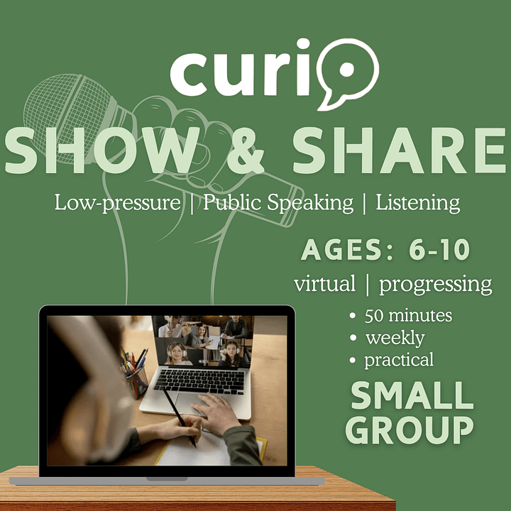 Show & Share | A Weekly Speaking Club for Ages 6–10 product image (1)