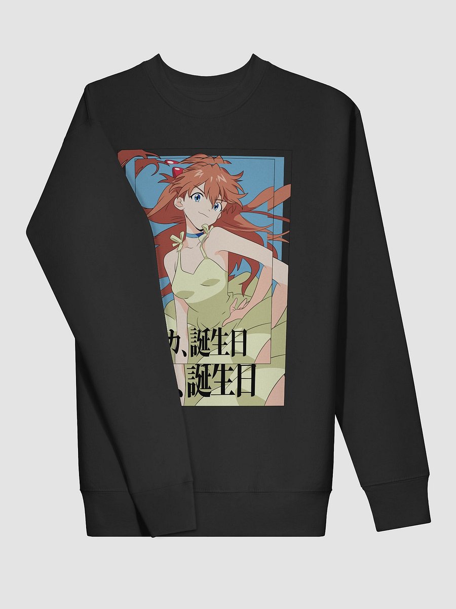Confident Crimson: Anime-Inspired Premium Sweatshirt product image (3)