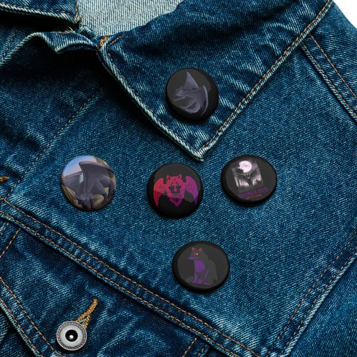 Wolvaren Button Pins Set product image (1)