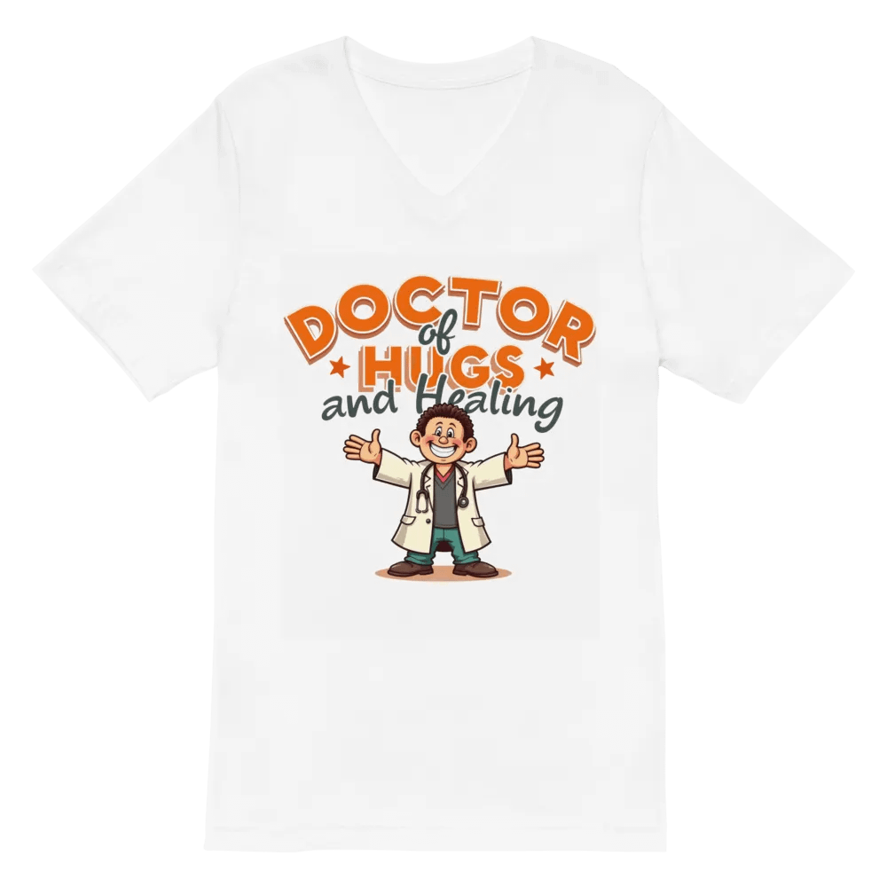 Doctor of Hugs V-Neck Tee product image (2)