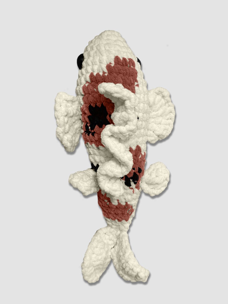 Tri Colored Koi Fish - Handmade Crochet Plush product image (3)