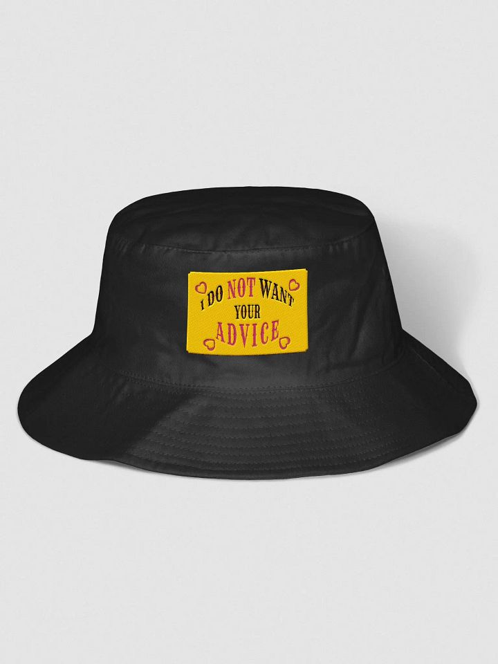 No Advice Bucket Hat product image (2)