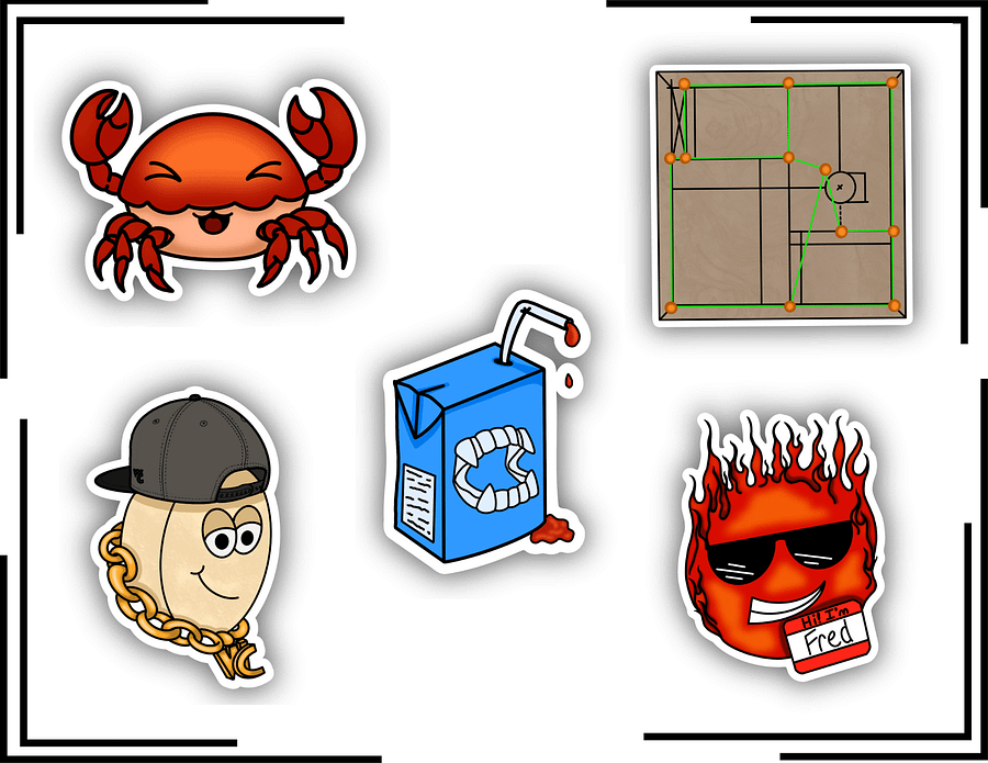 Stream Moments Sticker Pack, Vol 1 product image (1)